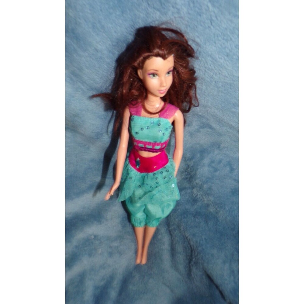 Disney doll in sequined outfit redhead